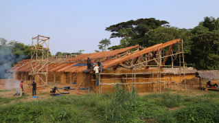 Photo of construction from the Beyond Sustainability documentary