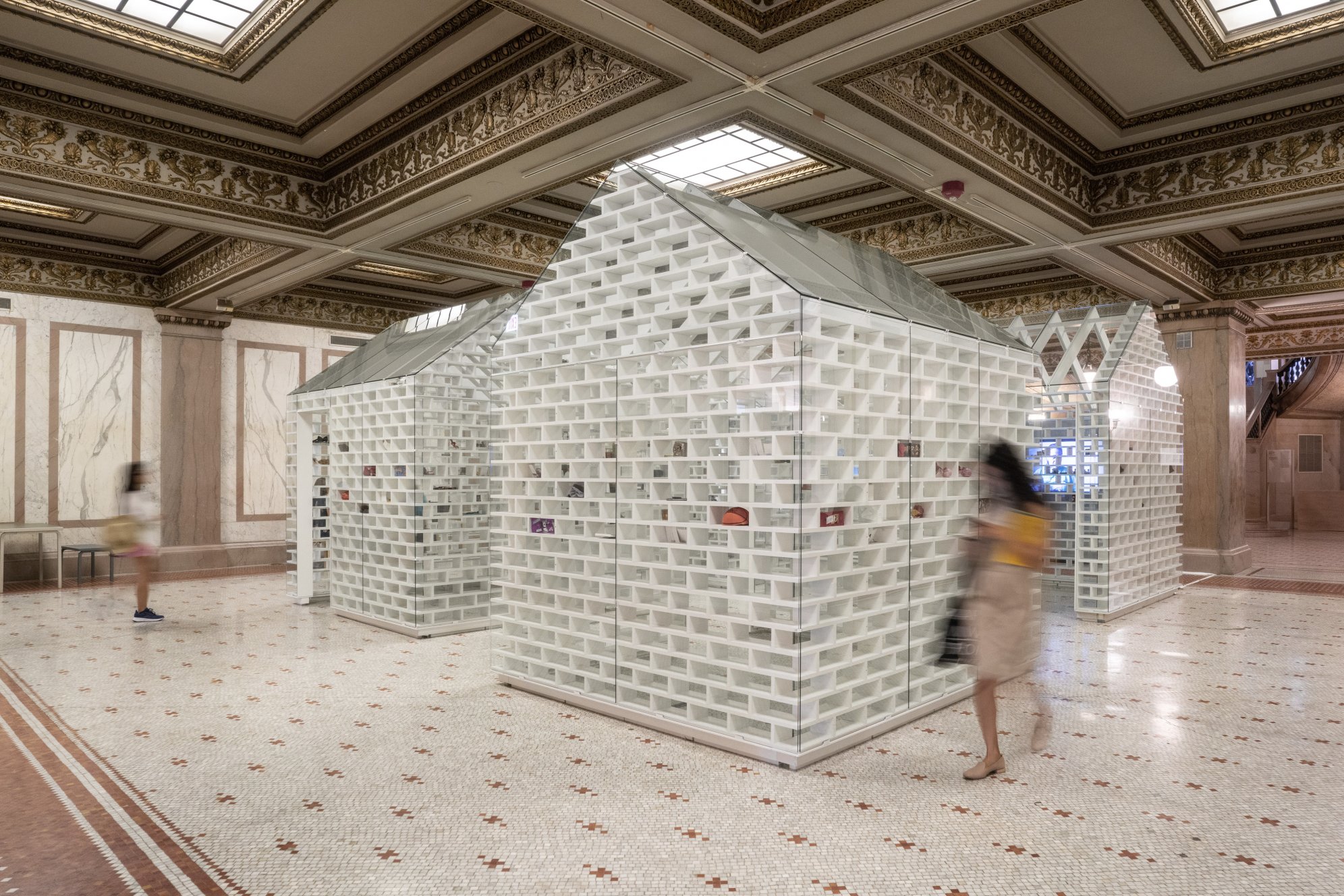 The Gun Violence Memorial Project at the Chicago Architecture Biennial in 2019