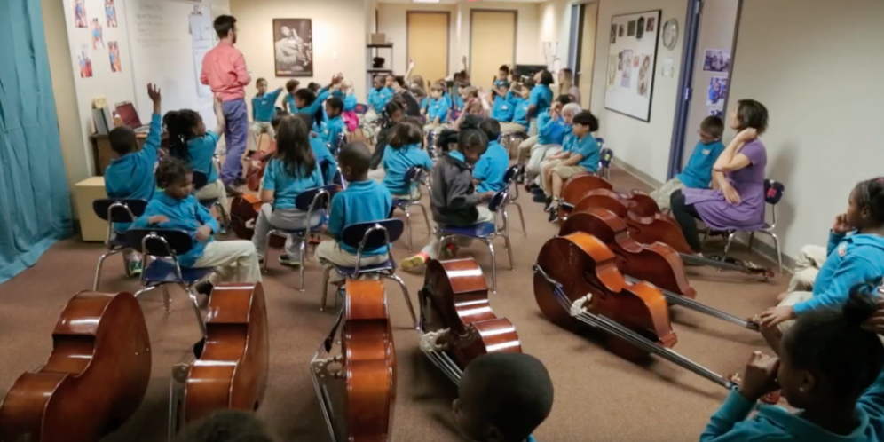 Photo of Conservatory Lab Charter School, View of music classroom