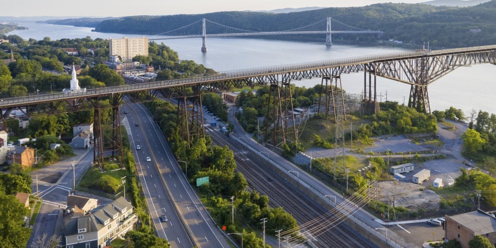 Aerial of Poughkeepsie, NY. PC: Iwan Baan