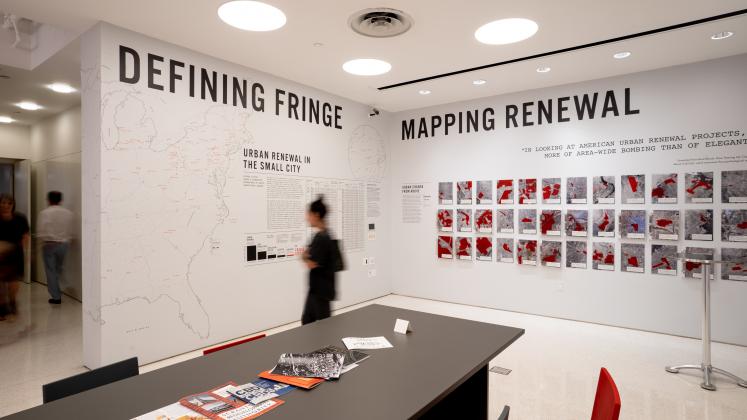 Gallery of the Fringe Cities exhibit