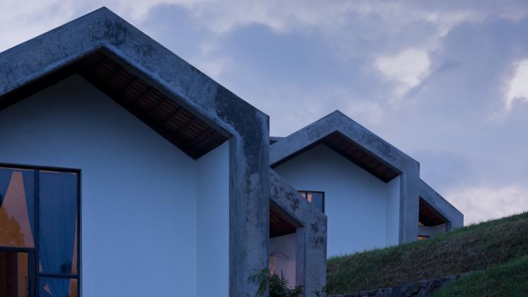 Photo of Butaro Doctors' Housing, Photo by Iwan Baan, A Close-up of the Doctor's Housing