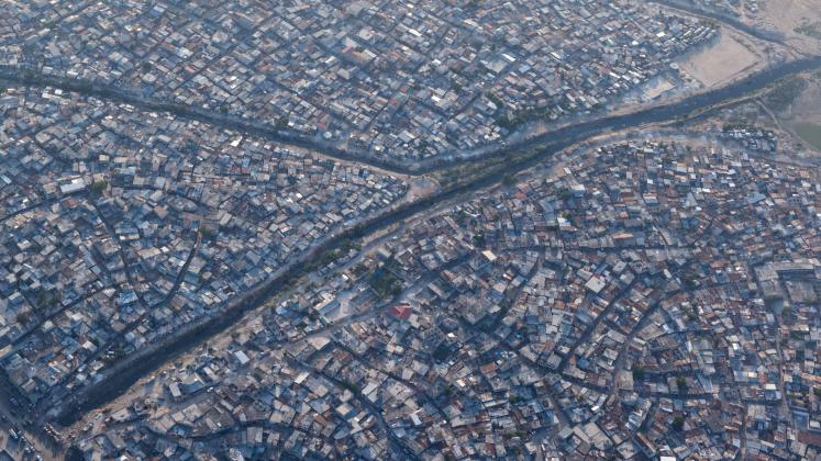 Photo of Gheskio Cholera Treatment Center, Photo by Iwan Baan, Aerial View 