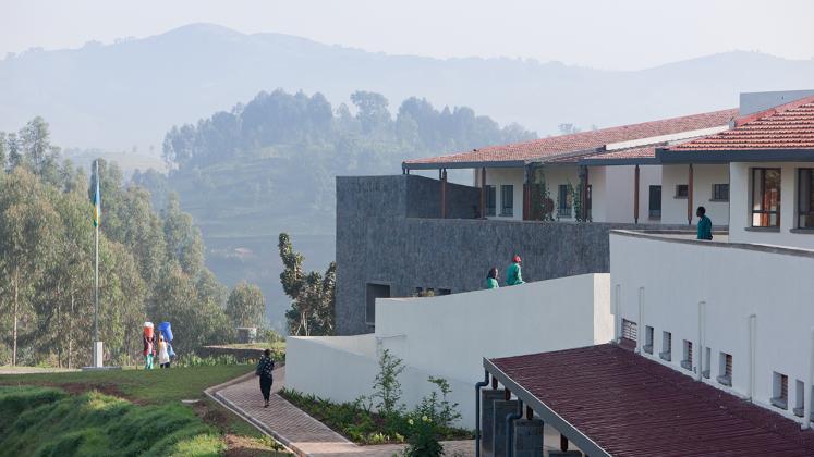 Photo of Butaro District Hospital, Photo by Iwan Baan, Exterior of Building and Butaro Hills