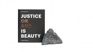 Justice is Beauty with volcanic rock